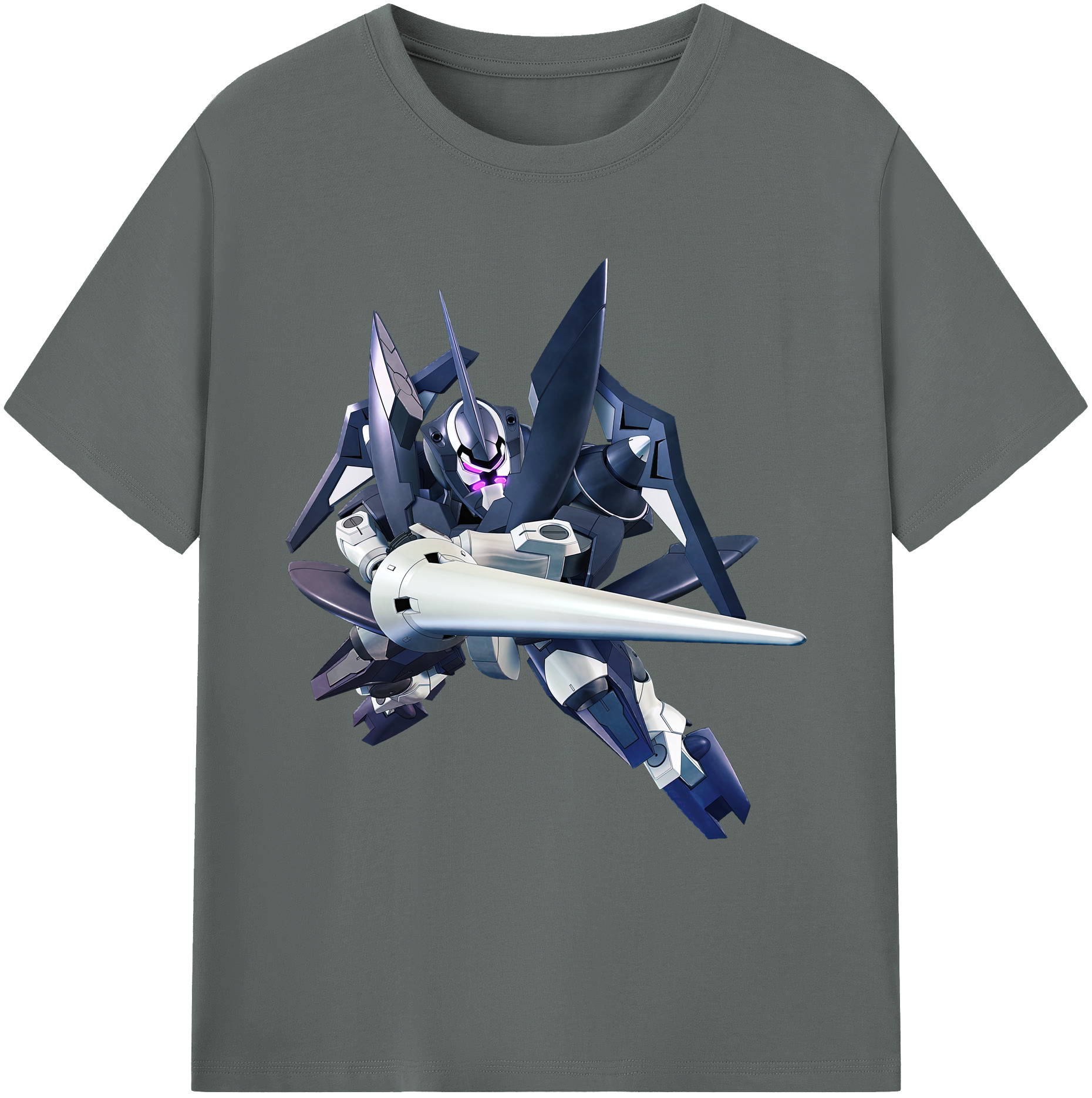 （画像用） 機動戦士ガンダム Mobile Suit Gundam 綿100％ メンズ半袖Tシャツ｜肌触りやわらか＆通気性